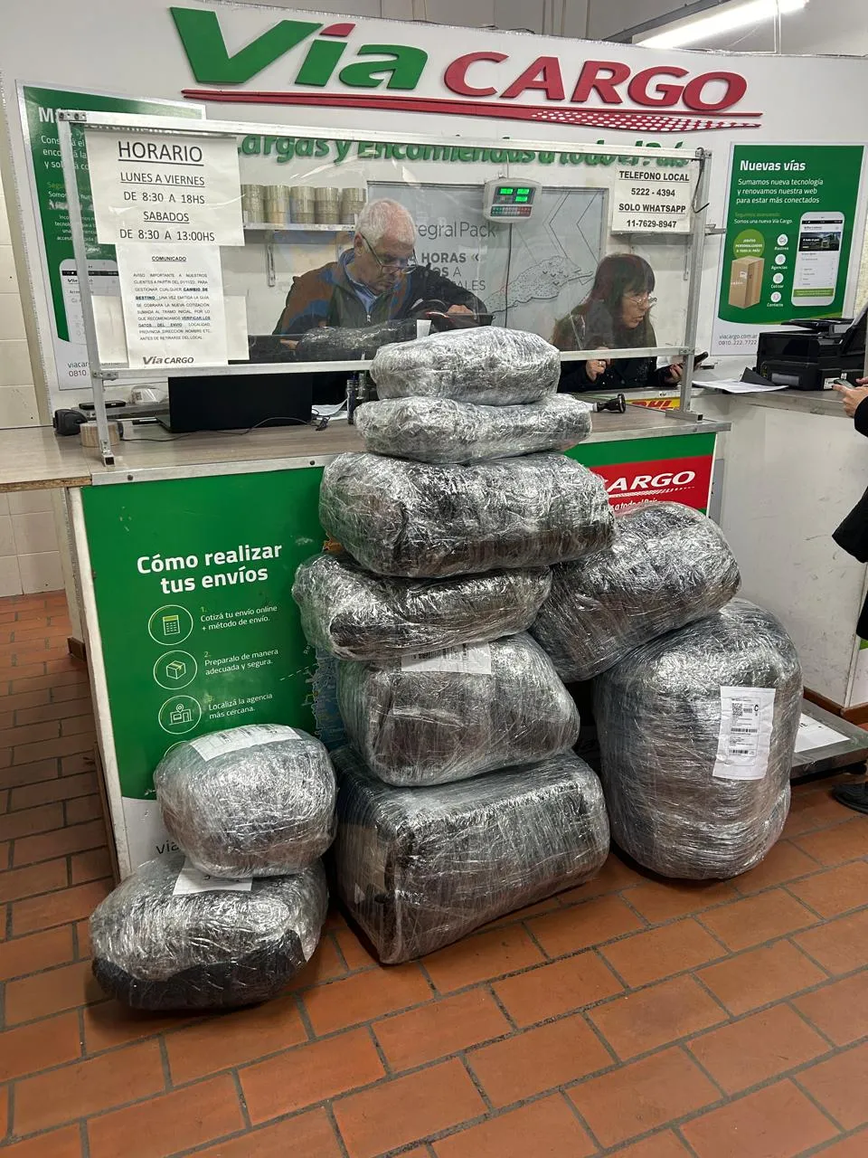 Referencia Cliente Vía Cargo 3