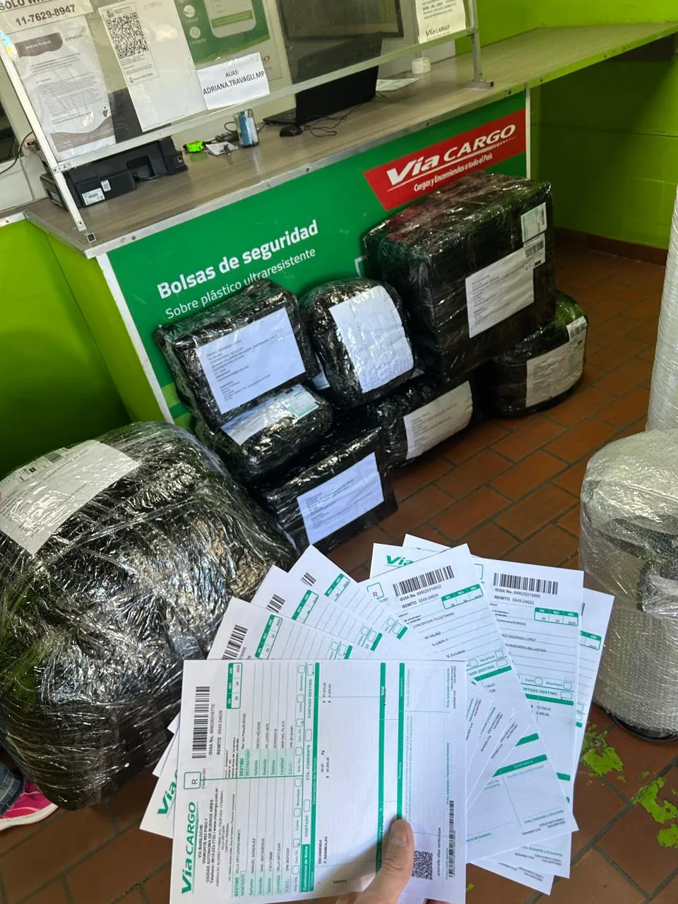 Referencia Cliente Vía Cargo 5