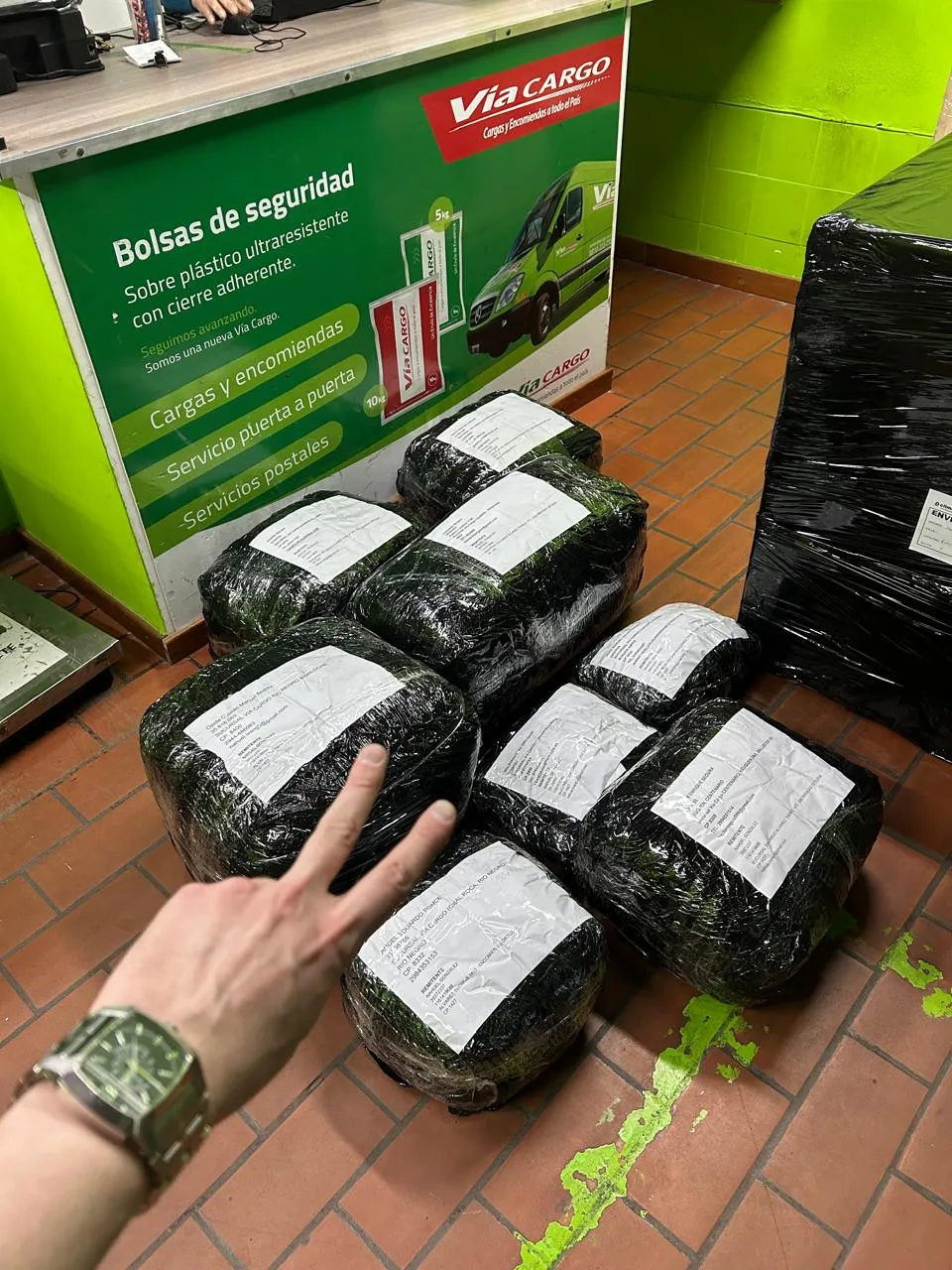 Referencia Cliente Vía Cargo 8